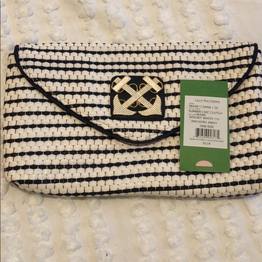 Lilly Pulitzer summer chic clutch